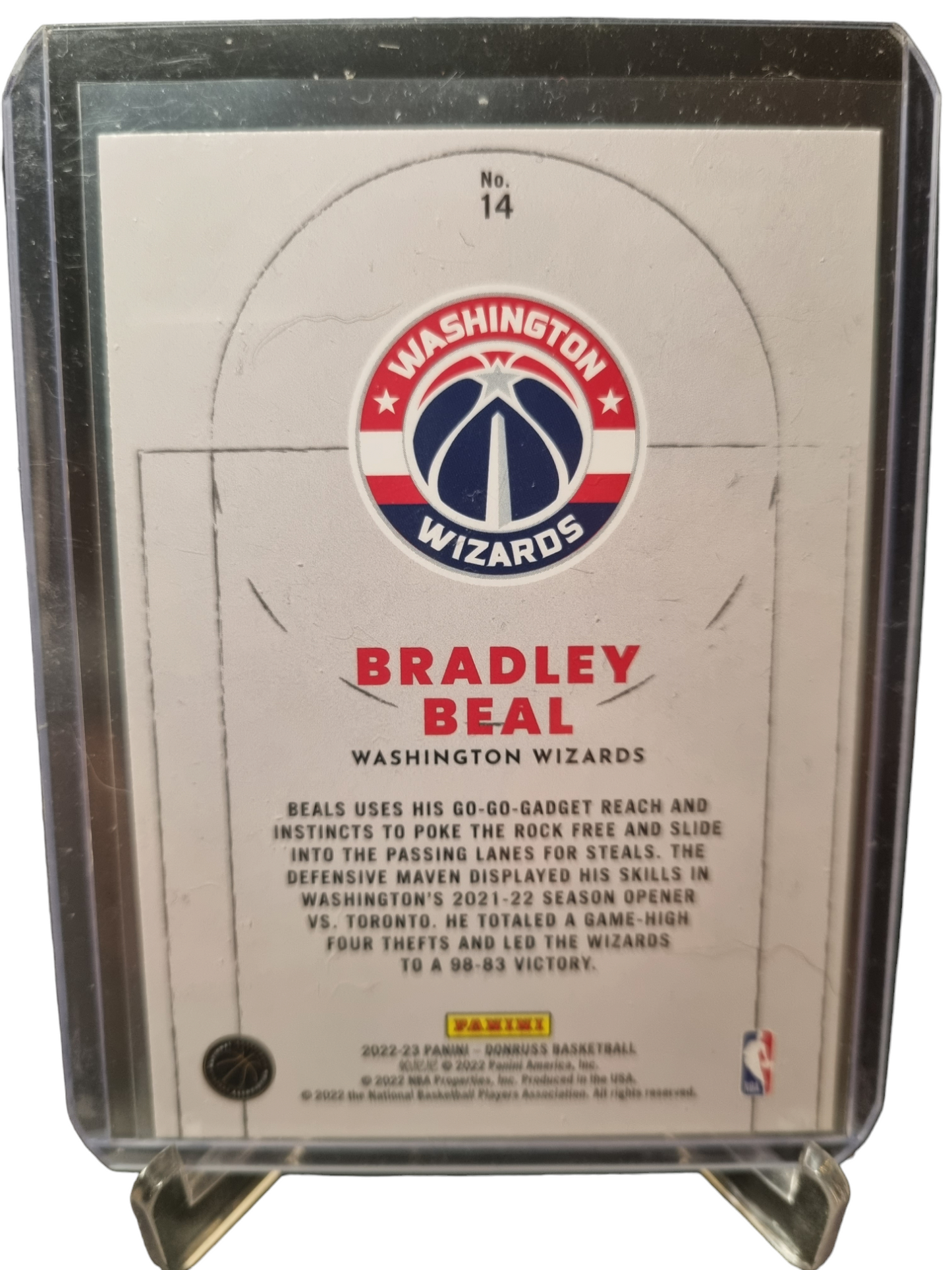 2022-23 Panini Donruss #14 Bradley Beal Craftsmen