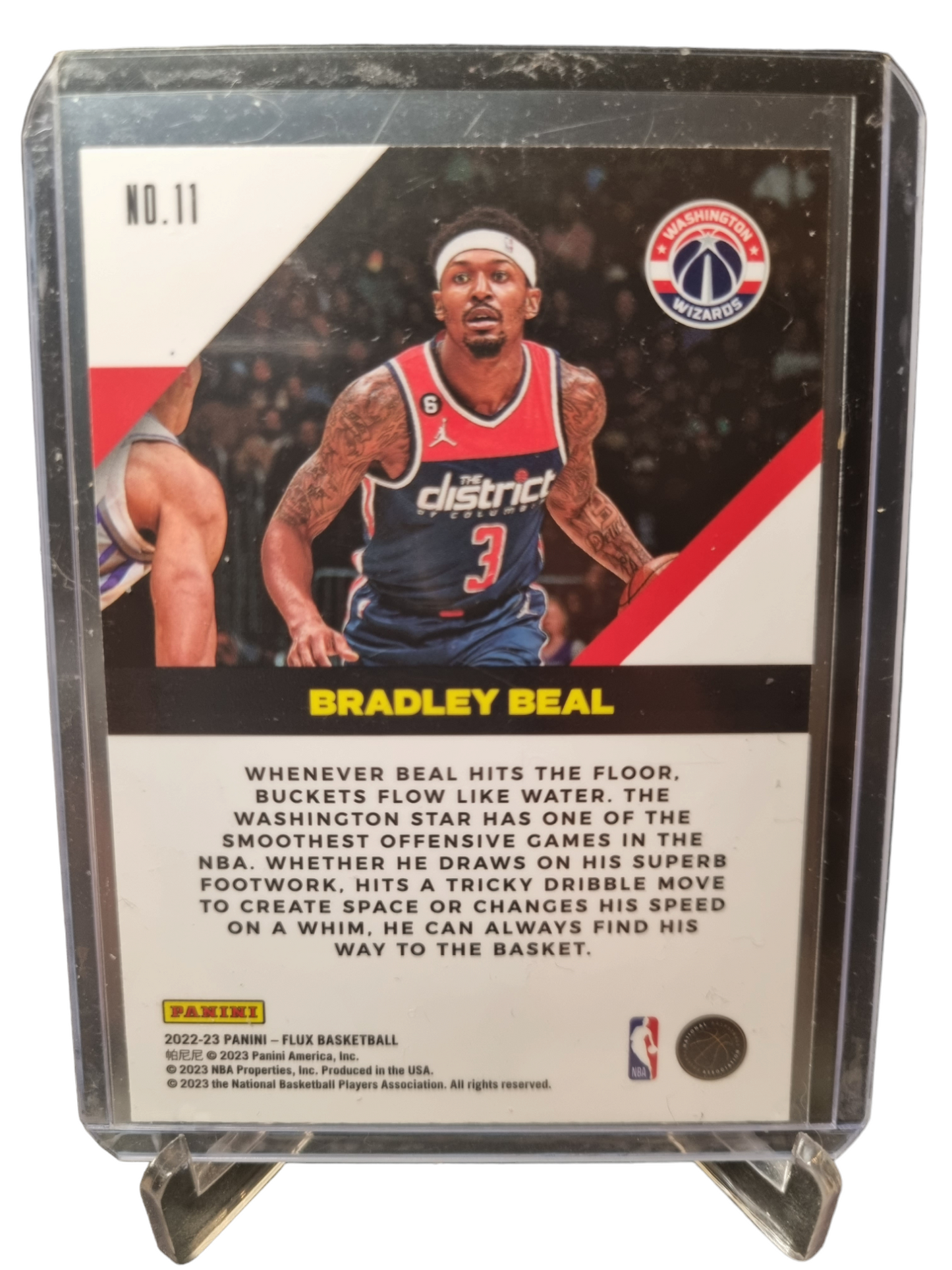 2022-23 Panini Flux #11 Bradley Beal Flow Motion