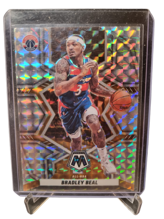 2021-22 Panini Mosaic #294 Bradley Beal All NBA Mosaic Prizm