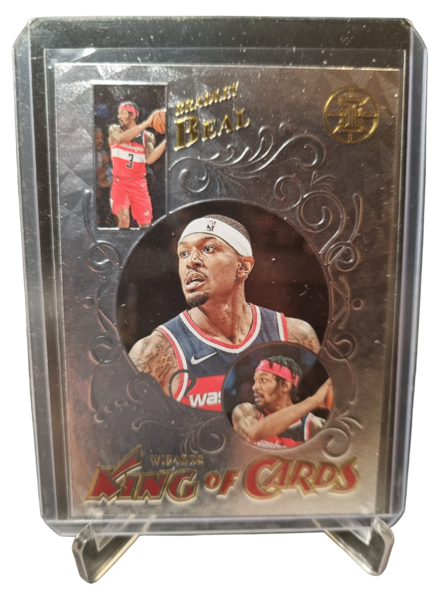 2021-22 Panini Illusion #23 Bradley Beal King Of Cards