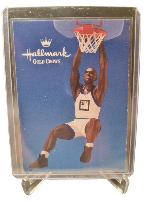 1995 Classic #Promo Card Shaquille O'Neal Hallmark Gold Crown