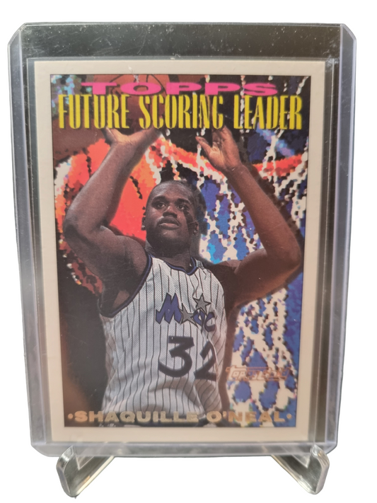 1994 Topps Gold #386 Shaquille O'Neal Future Scoring Leader