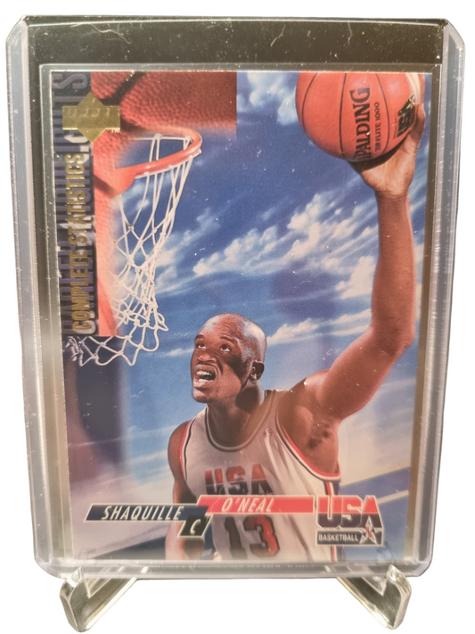 1994 Upper Deck #54 Shaquille O'Neal USA Basketball Complete Statistics
