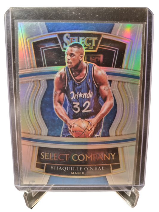 2021-22 Panini Select #4 Shaquille O'Neal Silver Prizm