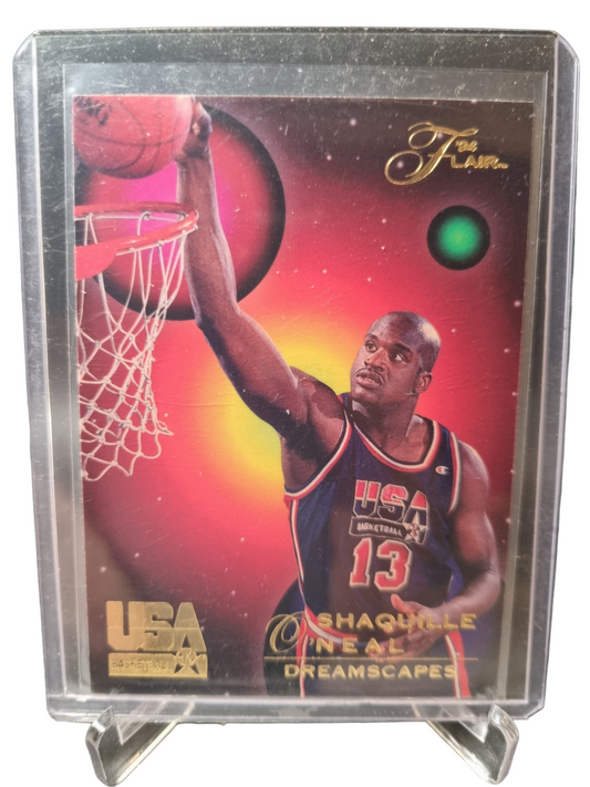 1994 Flair #80 Shaquille O'Neal USA Basketball Dreamscapes