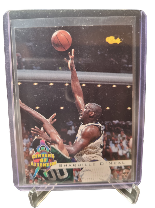 1994 Classic #72 Shaquille O'Neal Centers Of Attention
