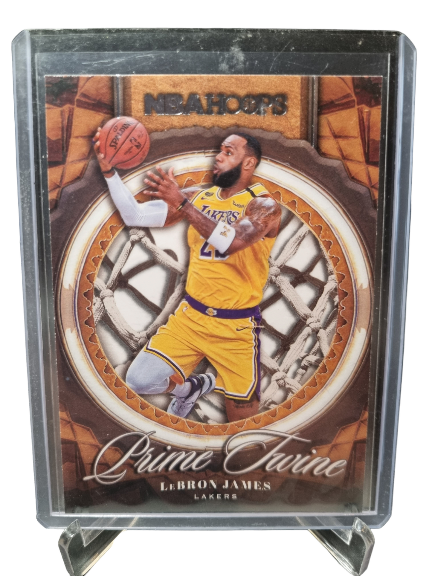 2020-21 Panini Hoops #1 Lebron James Prime Twine