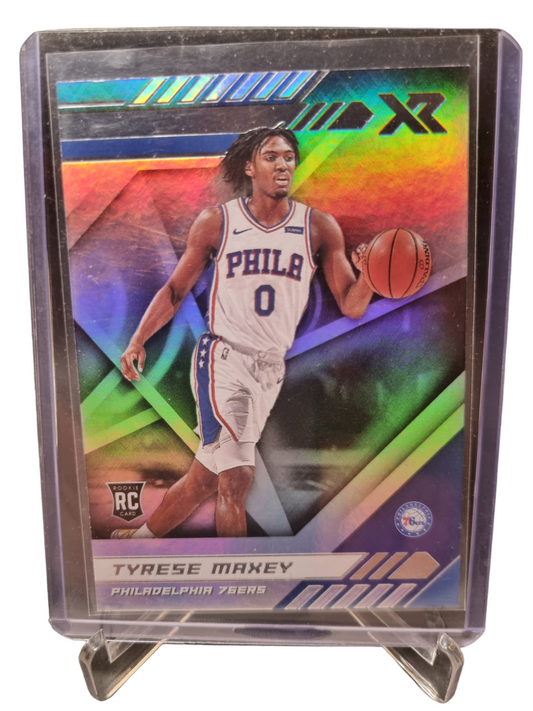 2020-21 Panini Chronicles XR #271 Tyrese Maxey Rookie Card