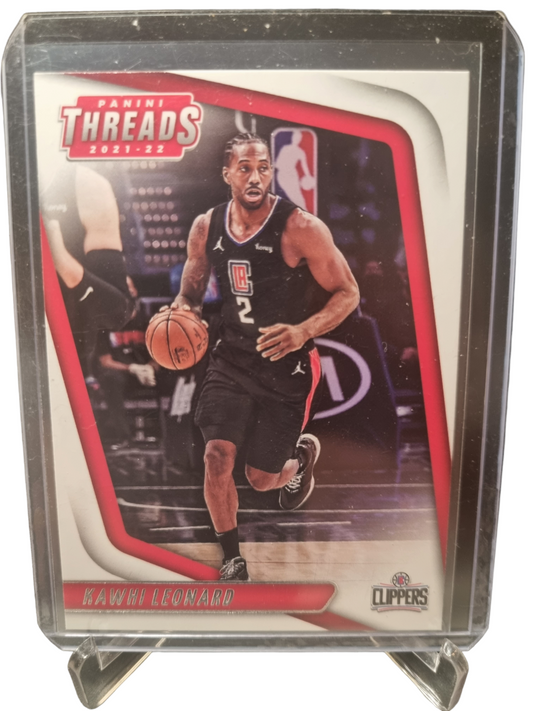 2021-22 Panini Chronicles Threads #80 Kawhi Leonard