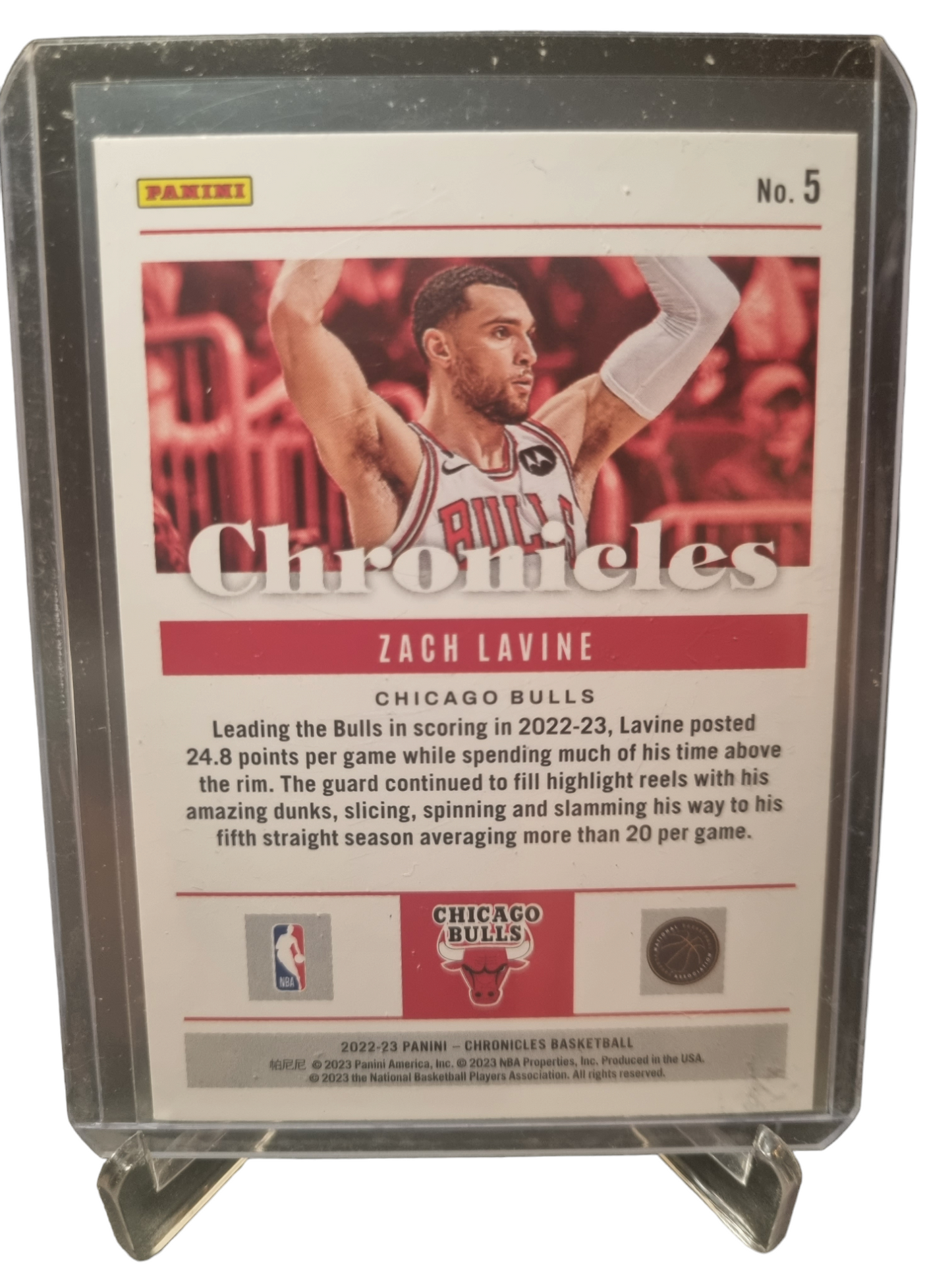 2022-23 Panini Chronicles #15 Zach Lavine