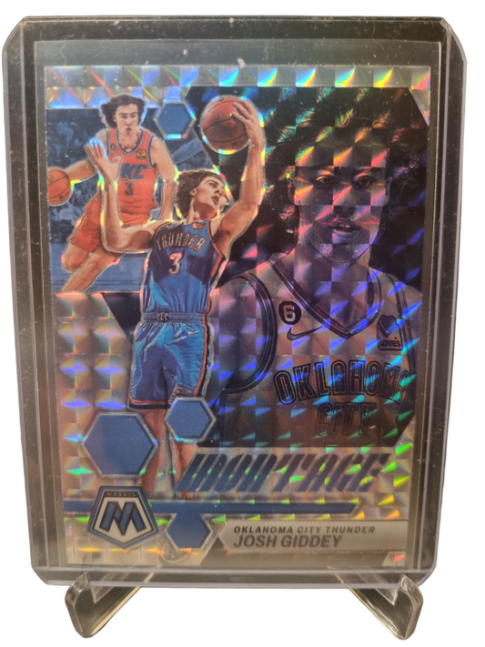 2022-23 Mosaic #22 Josh Giddey Montage Mosaic Prizm