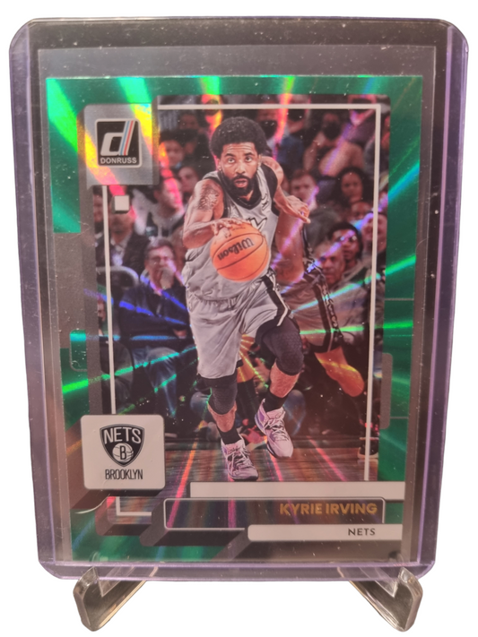 2022-23 Panini Donruss #7 Kyrie Irving Green Laser