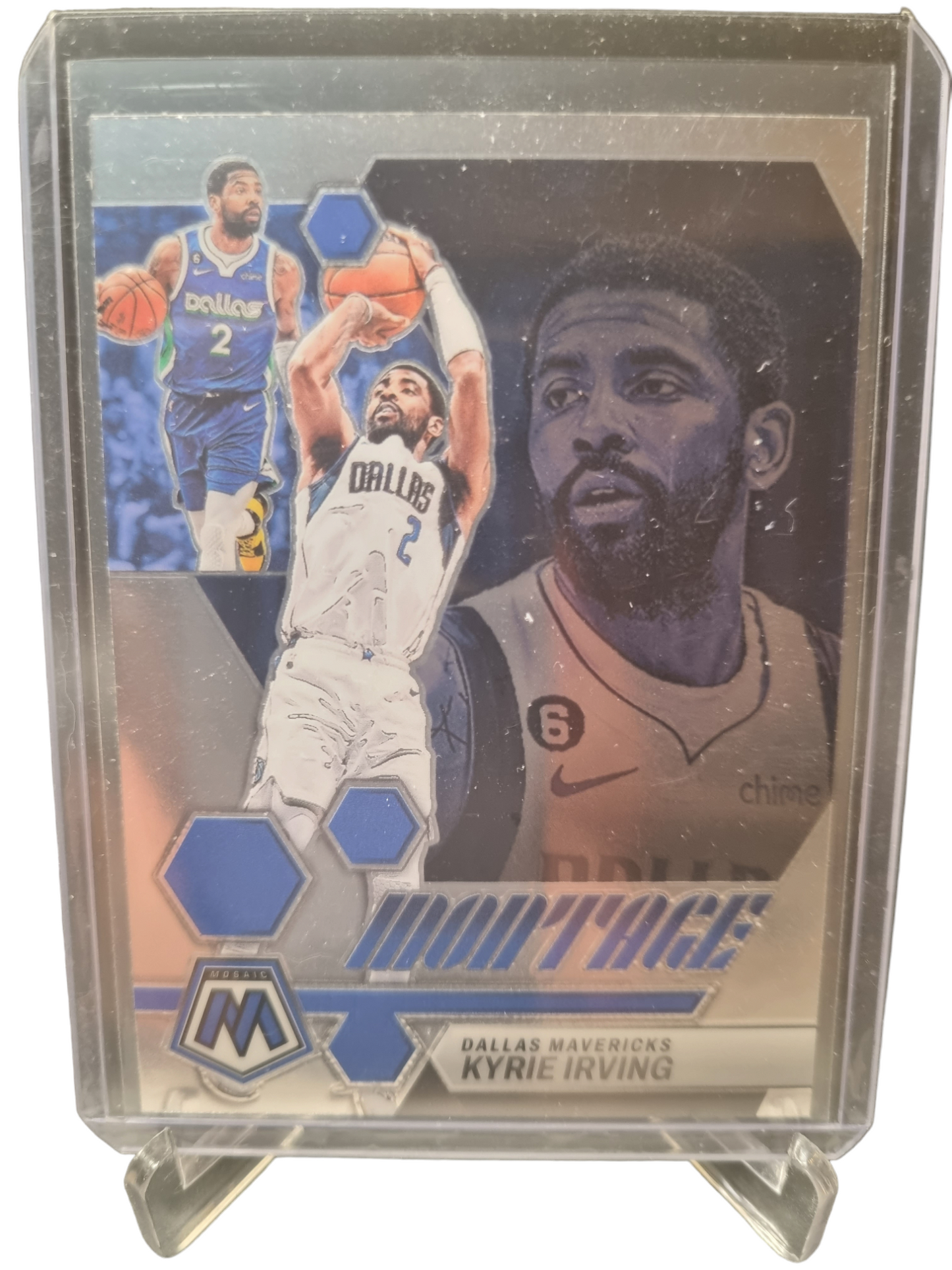 2022-23 Panini Mosaic #1 Kyrie Irving Montage