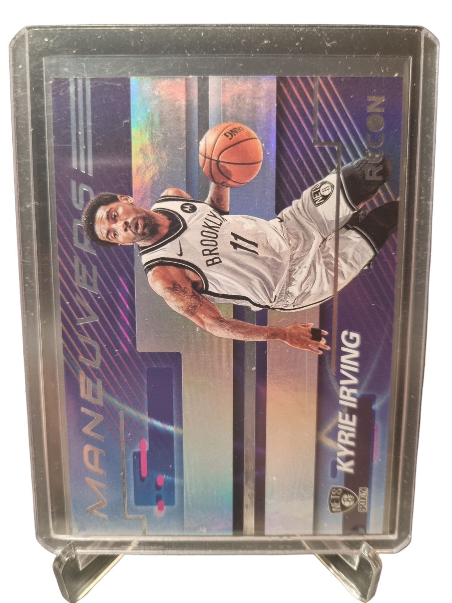 2020-21 Panini Recon #15 Kyrie Irving Maneuvers Silver