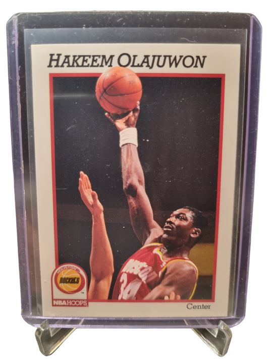 1991 Hoops #78 Hakeem Olajuwon