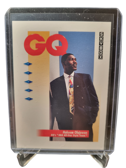 1991 Skybox #324 Hakeem Olajuwon GQ Style