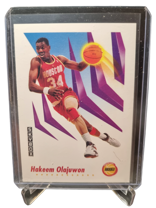 1991 Skybox #105 Hakeem Olajuwon