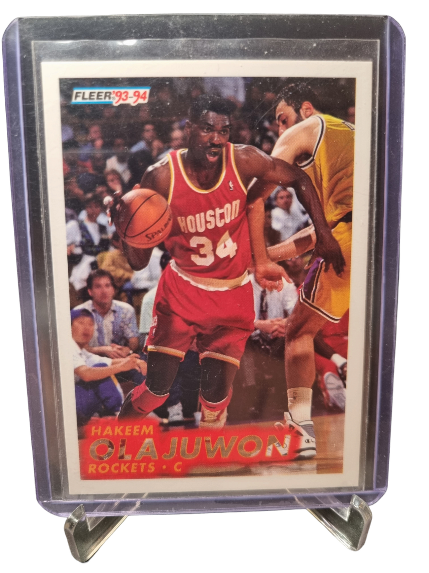 1993-94 Fleer #79 Hakeem Olajuwon