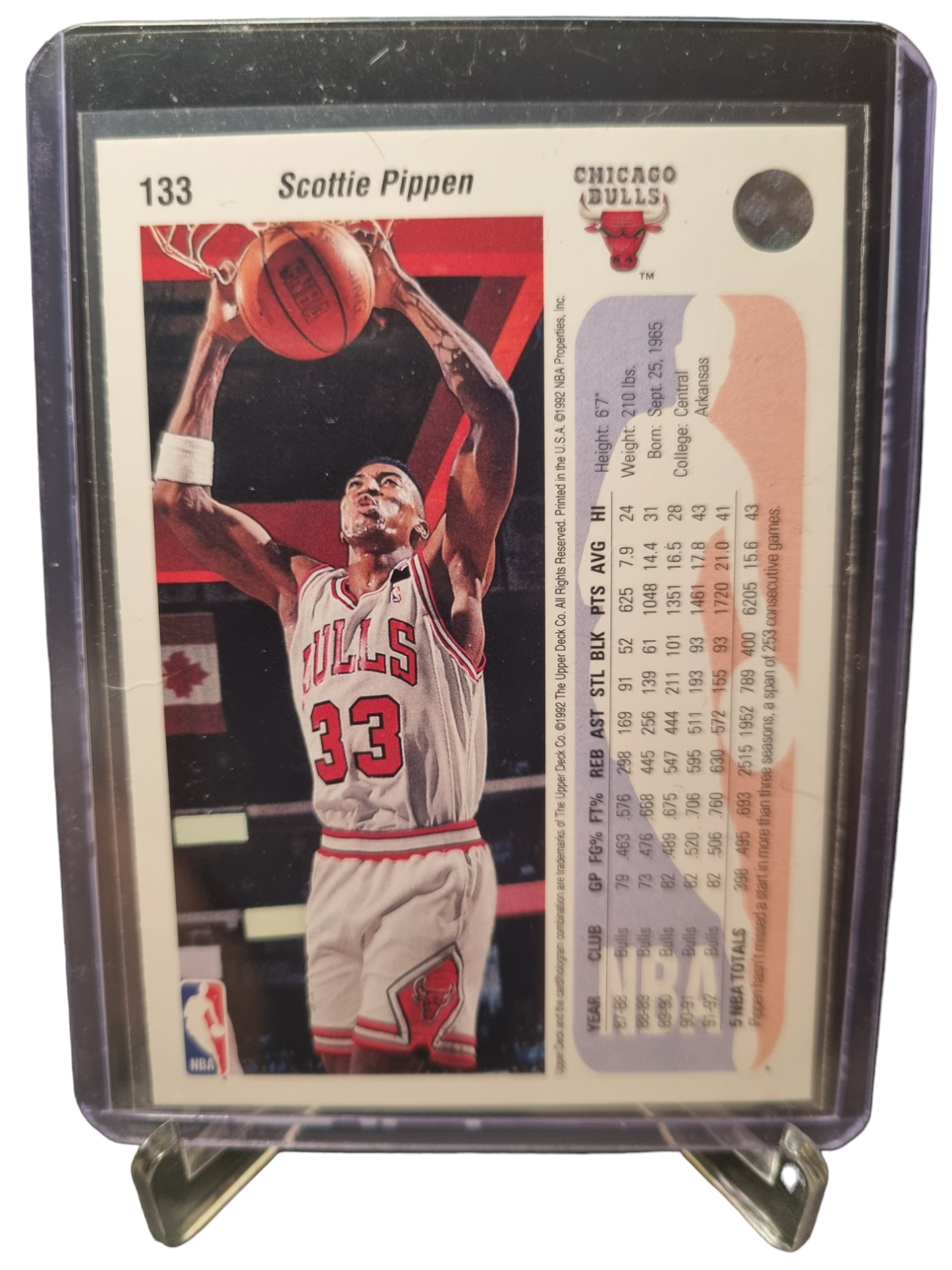 1992 Upper Deck #133 Scottie Pippen