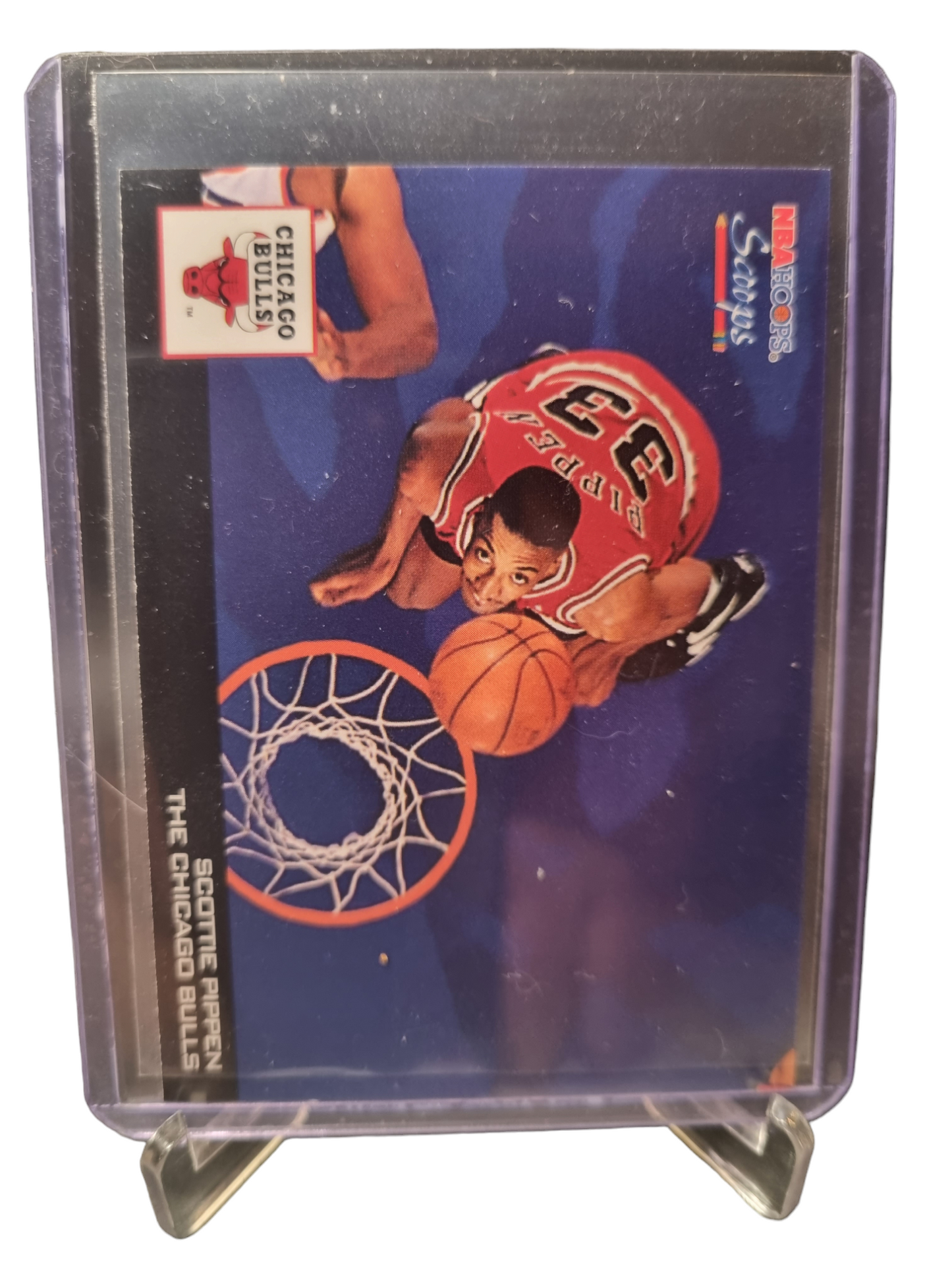 1994 Hoops #HS4 Scottie Pippen Hoops Scoops