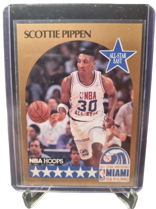 1990 Hoops #9 Scottie Pippen All-Star East