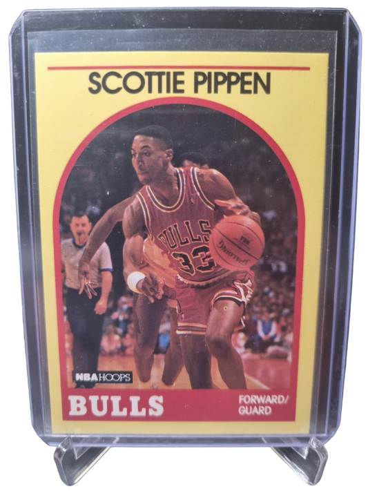 1989 Hoops #13 Scottie Pippen Yellow