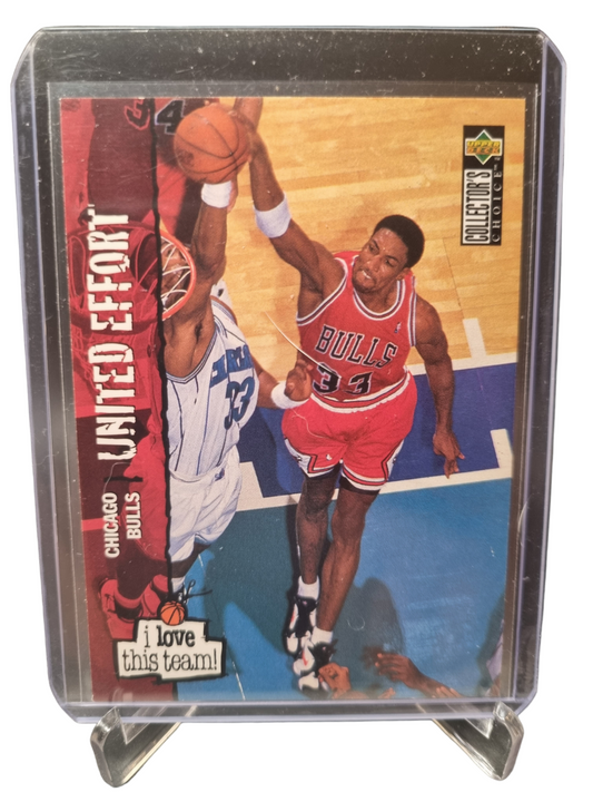 1995 Upper Deck #369 Scottie Pippen United Effort