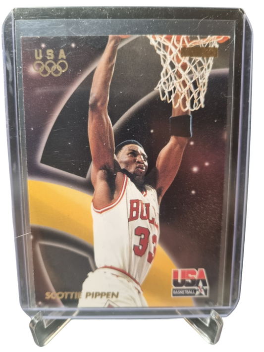 1996 Fleer #5 Scottie Pippen USA Basketball Grants Slant