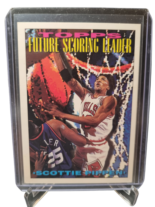 1994 Topps #391 Scottie Pippen Future Scoring Leader