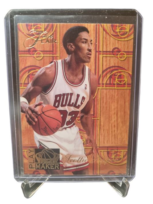 1994-95 Flair #6 of 10 Scottie Pippen Play Maker