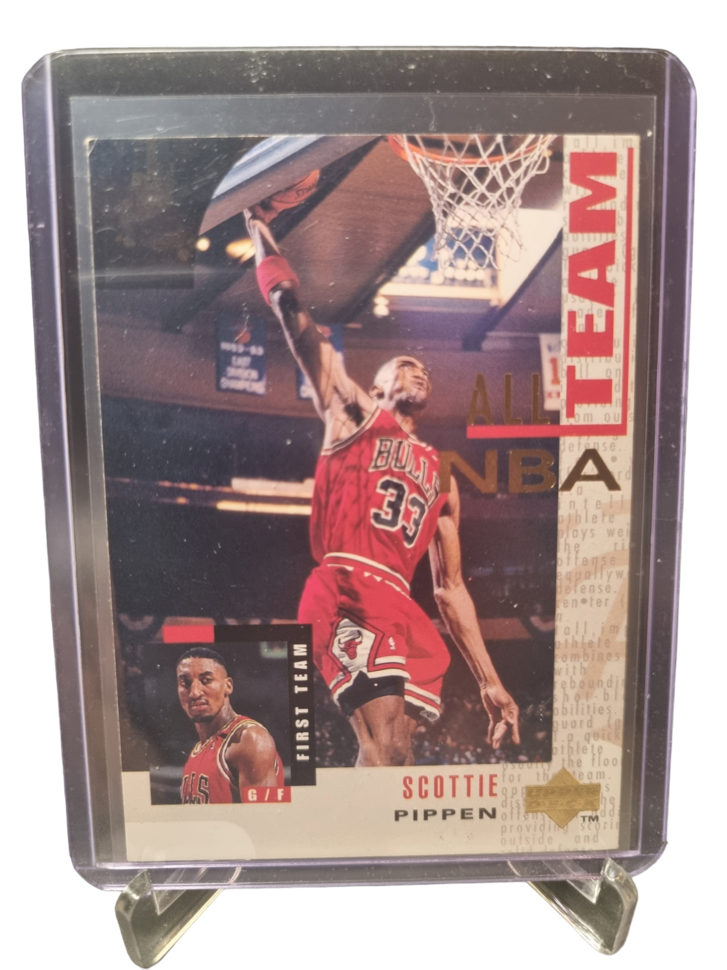 1994 Upper Deck #11 Scottie Pippen All NBA Team