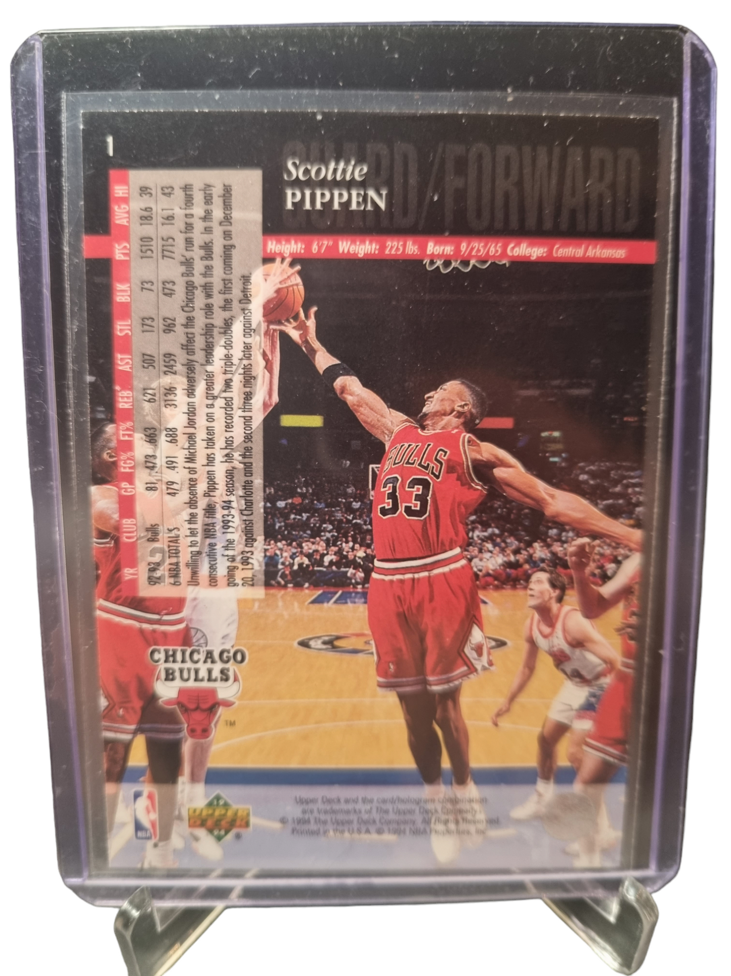 1994 Upper Deck #1 Scottie Pippen