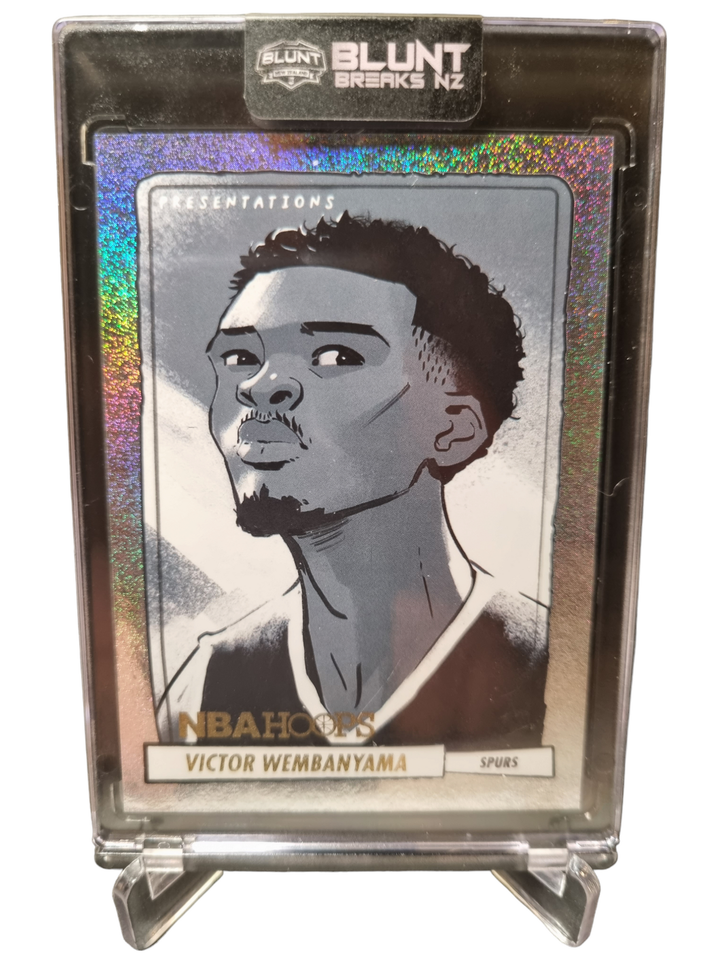 2023-24 Hoops #20 Victor Wembanyama Rookie Card Presentations