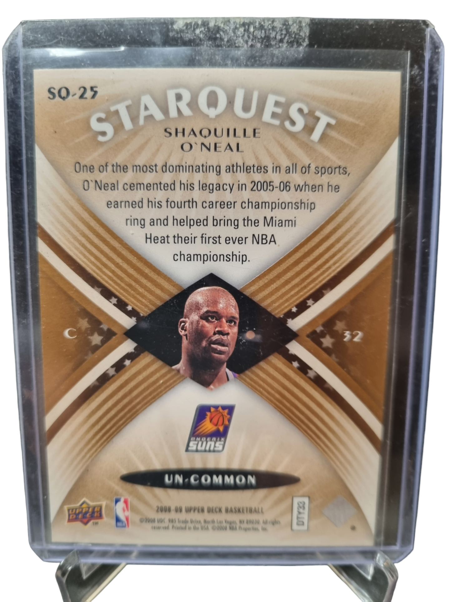 2008-09 Upper Deck #SQ-25 Shaquille O'Neal Star Quest