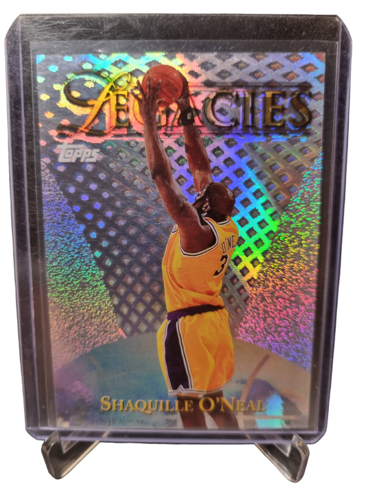 1999 Topps #L5 Shaquille O'Neal Legacies