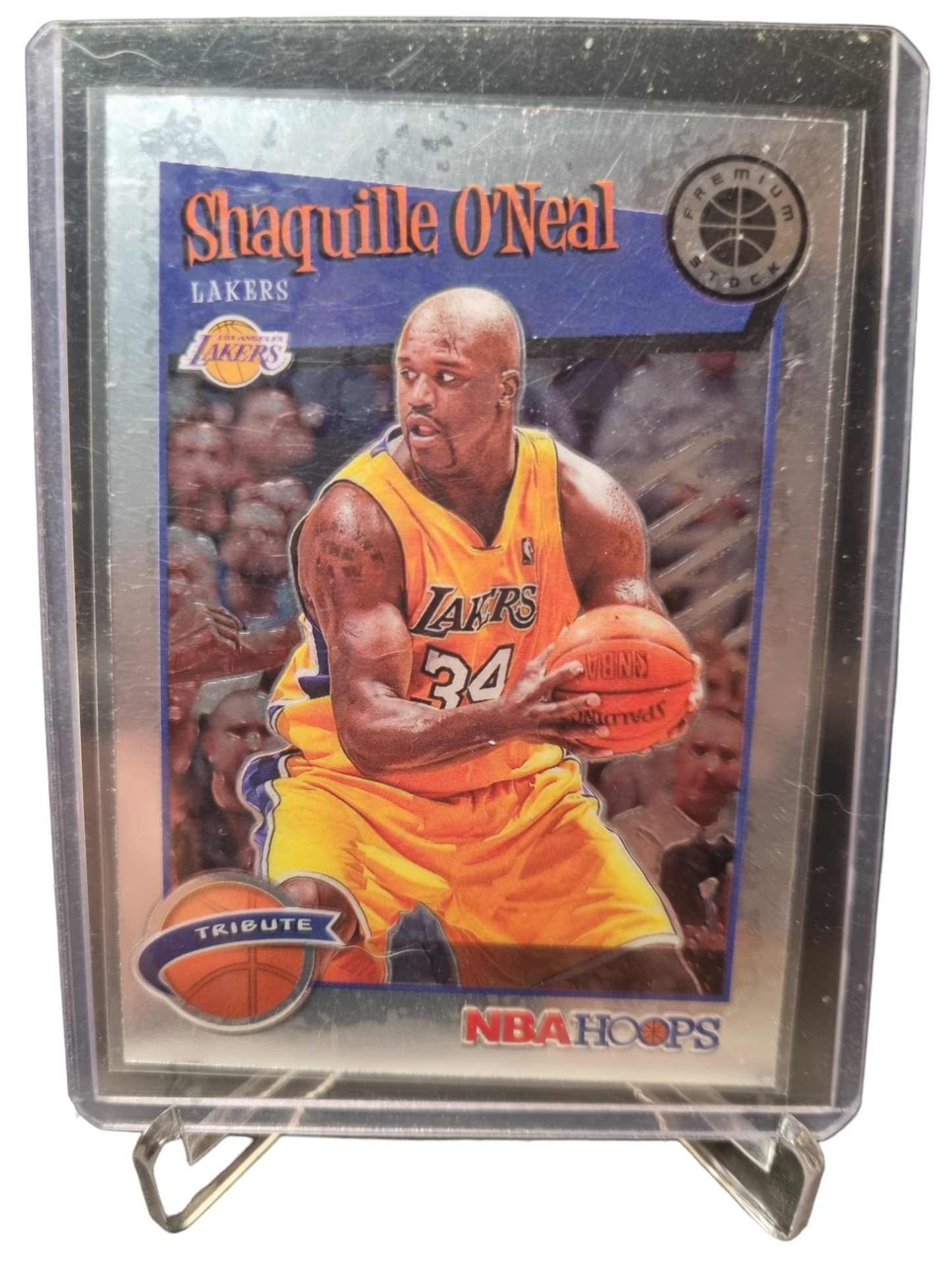 2019-20 Panini Hoops Premium Stock #283 Shaquille O'Neal Tribute