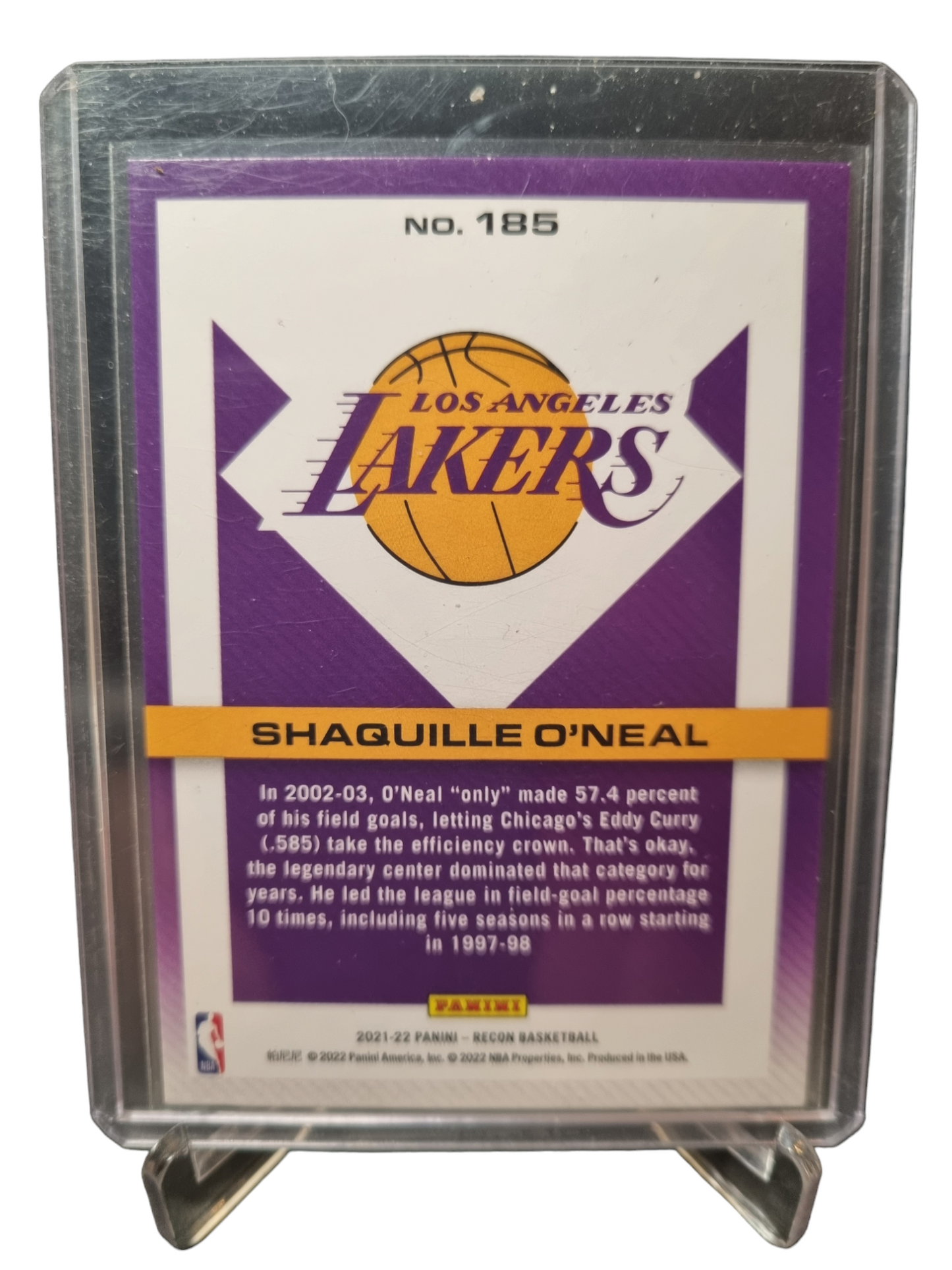 2021-22 Panini Recon #185 Shaquille O'Neal