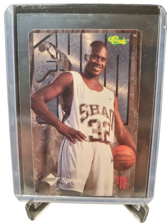 1995 Classic #960032 Shaquille O'Neal $10 Phone Card 0950 of 5000