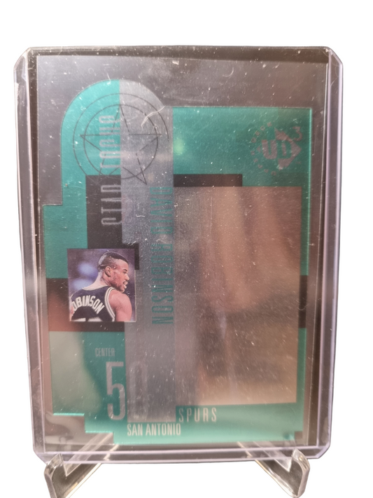 1997 Upper Deck #36 David Robinson Star Focus Hologram Card