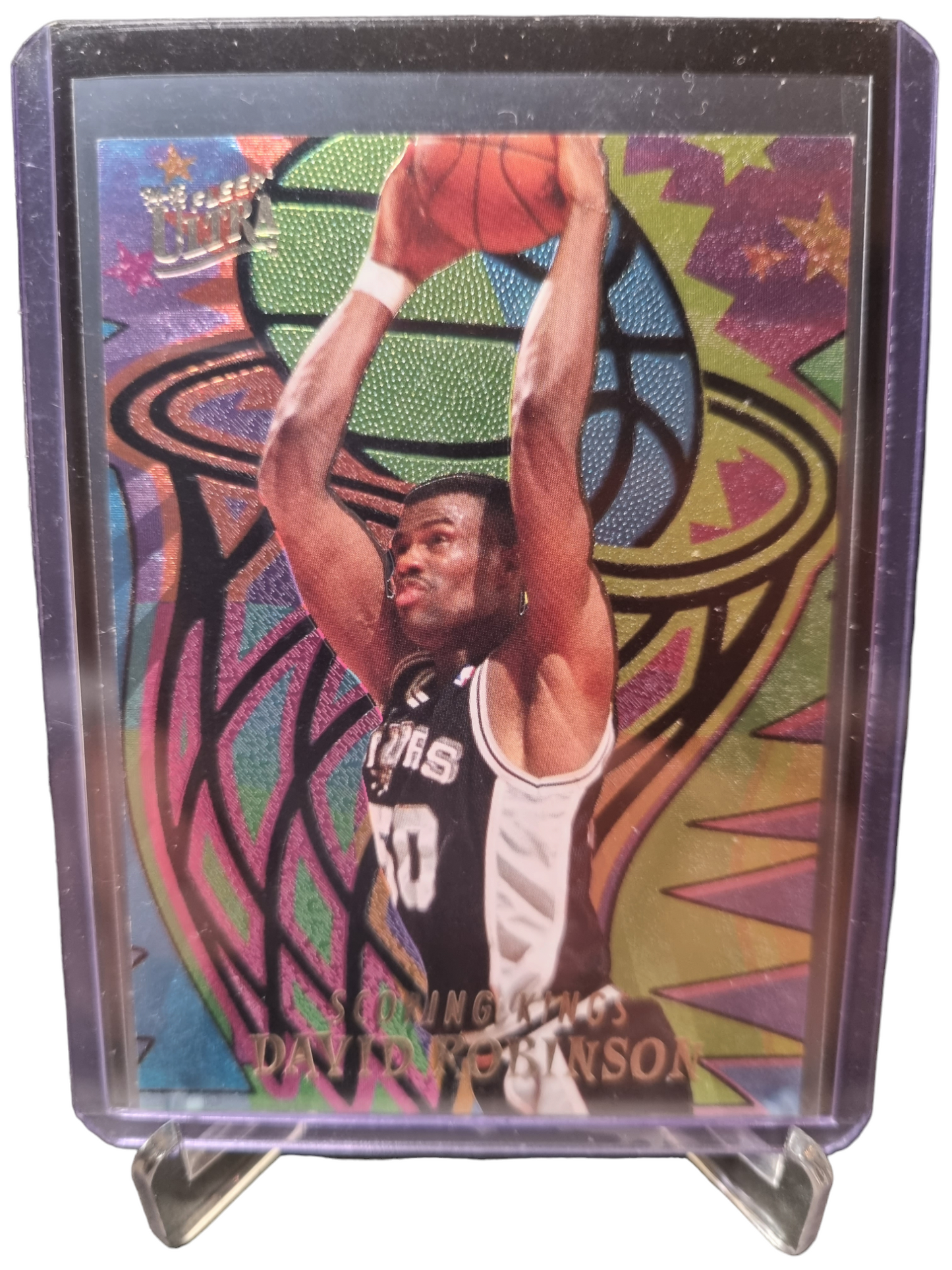 1994-95 Fleer #8 of 10 David Robinson Scoring Kings