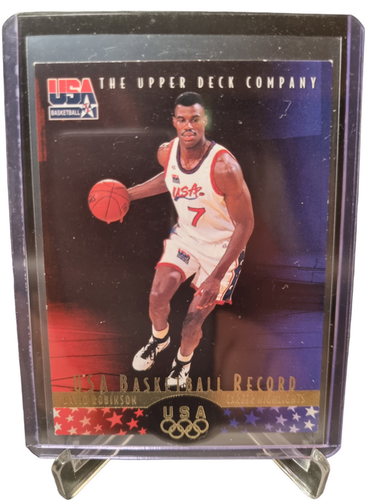 1996 Upper Deck SP #4 David Robinson USA Basketball