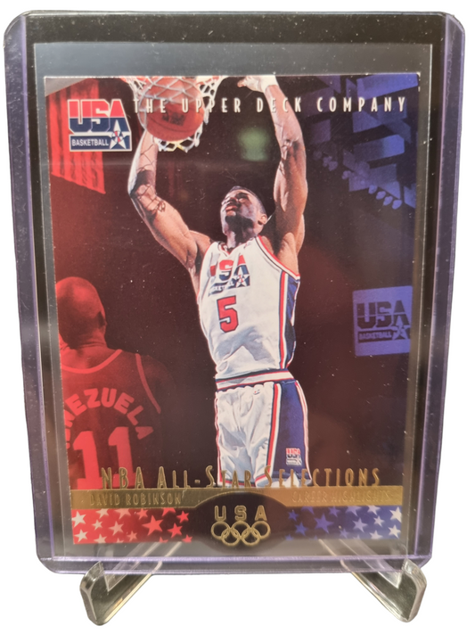 1996 Upper Deck SP #2 David Robinson USA Basketball