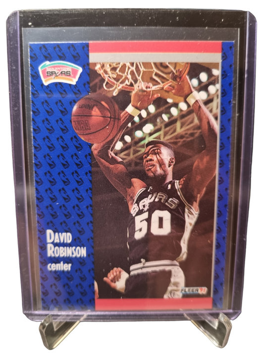 1991 Fleer #187 David Robinson