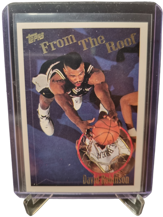 1995 Topps #360 David Robinson From The Roof