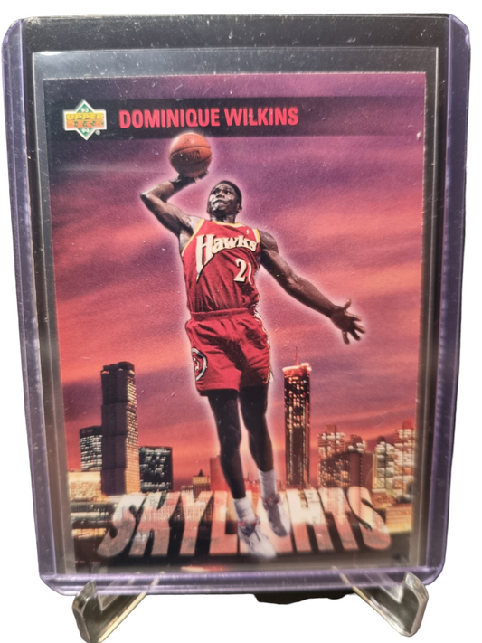 1993 Upper Deck #467 Dominique Wilkins Skylights