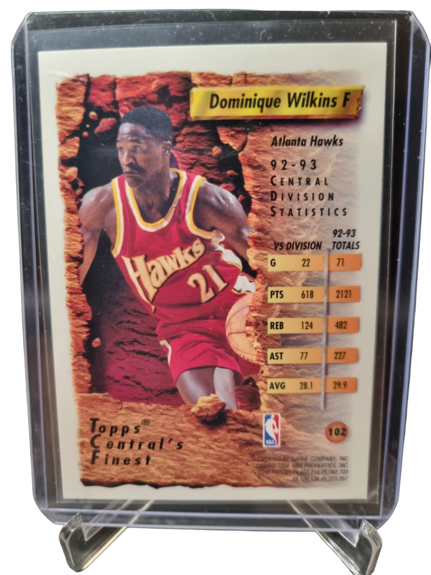 1994 Topps #467 Dominique Wilkins