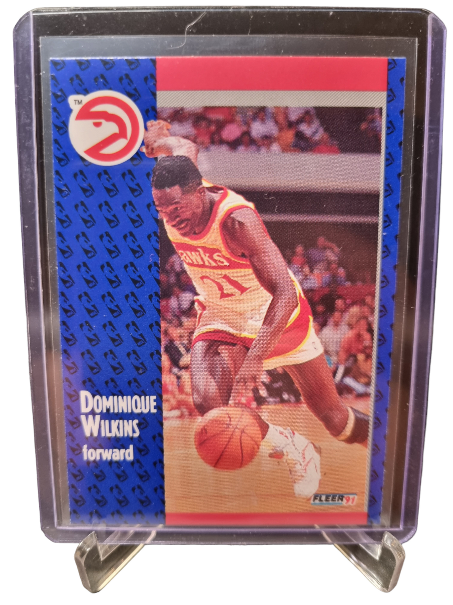 1991 Fleer #6 Dominique Wilkins