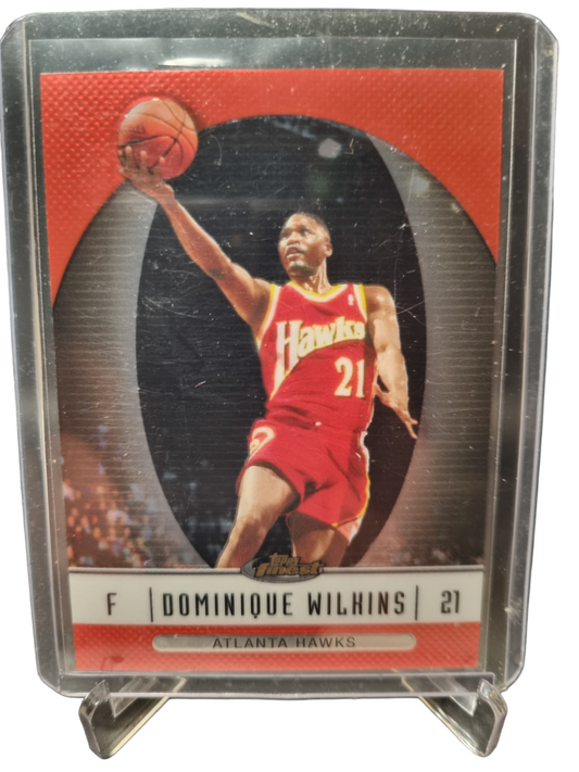 2007 Topps Finest #43 Dominique Wilkins