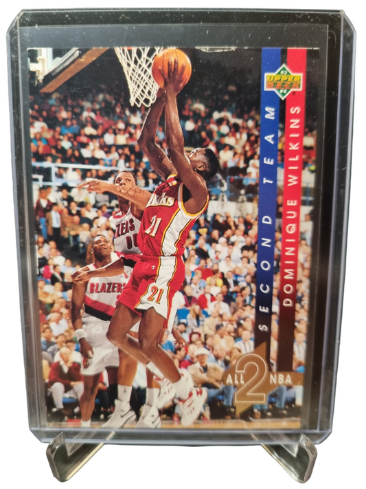 1993 Upper Deck #AN6 Dominique Wilkins All NBA Second Team