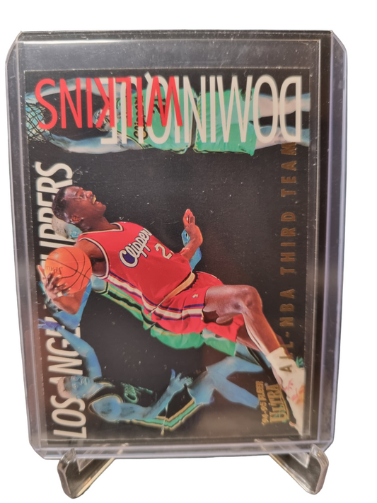 1994-95 Fleer #15 of 15 Dominique Wilkins All NBA Third Team